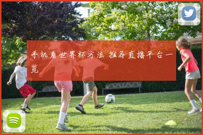 手机看世界杯方法 推荐直播平台一览